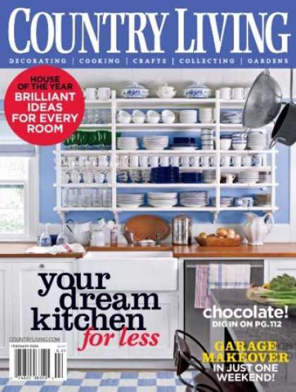 Bestselling Magazines (2008) - Country Living