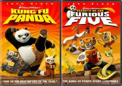 Bestselling Movies (2008) - Kung Fu Panda Two - Pack (Kung Fu Panda Widescreen Edition + Secrets of the Furi
