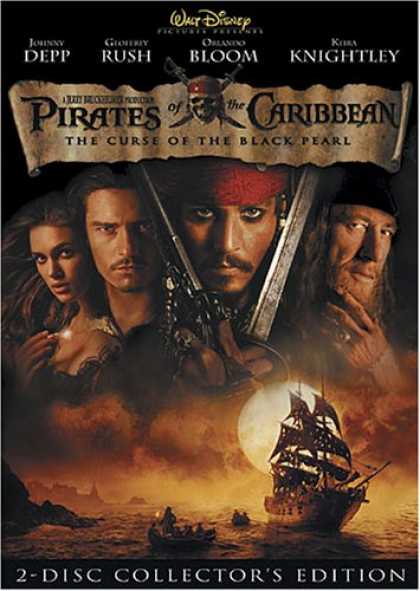 Bestselling Movies (2008) - Pirates of the Caribbean - The Curse of the Black Pearl (Two-Disc Collector's Ed