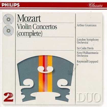 Bestselling Music (2006) - Mozart: Violin Concertos by Wolfgang Amadeus Mozart