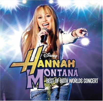 Bestselling Music (2008) - The Best of Both Worlds Concert (CD + DVD) by Hannah Montana