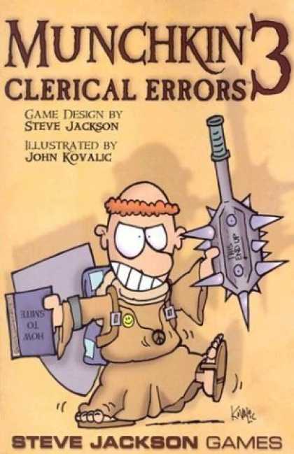 Bestselling Sci-Fi/ Fantasy (2006) - Munchkin 3: Clerical Errors by Steve Jackson