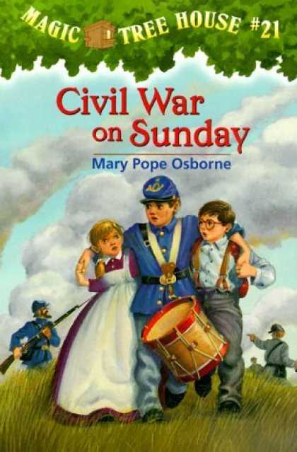 Bestselling Sci-Fi/ Fantasy (2006) - Civil War On Sunday (Magic Tree House 21, paper) by Mary Pope Osborne