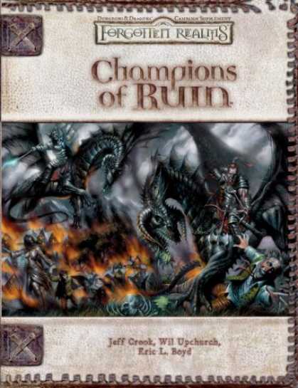 Bestselling Sci-Fi/ Fantasy (2007) - Champions of Ruin (Dungeon & Dragons d20 3.5 Fantasy Roleplaying, Forgotten Real
