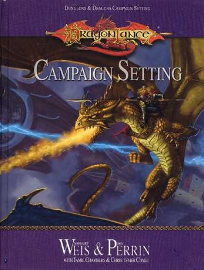 Bestselling Sci-Fi/ Fantasy (2007) - Dragonlance Campaign Setting (Dungeon & Dragons Roleplaying Game: Campaigns) by