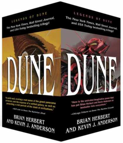 Bestselling Sci-Fi/ Fantasy (2007) - Legends of Dune Trilogy [Box Set] - (The Butlerian Jihad/The Machine Crusade/The