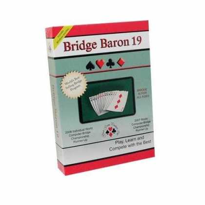 Bestselling Software (2008) - Bridge Baron 19 By Great Games - Windows and Macintosh