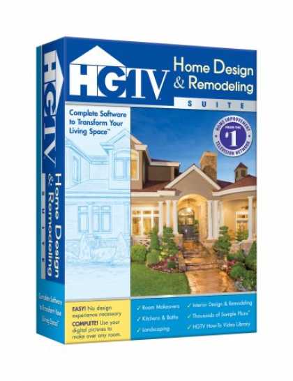 Bestselling Software (2008) - HGTV Home Design & Remodeling Suite