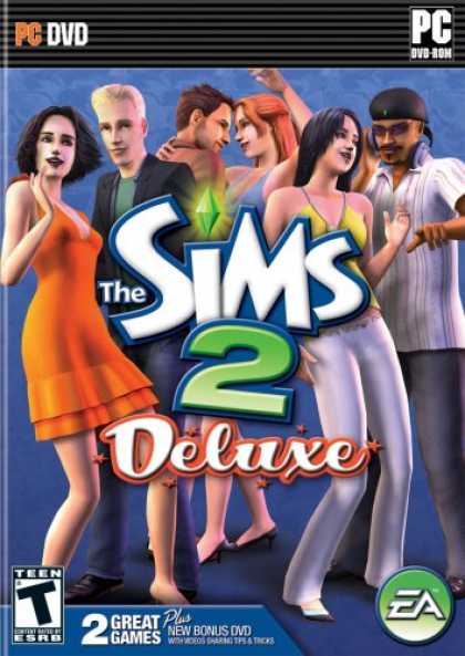 Bestselling Software (2008) - The Sims 2 Deluxe (Sims 2 and Sims Nightlife Expansion)
