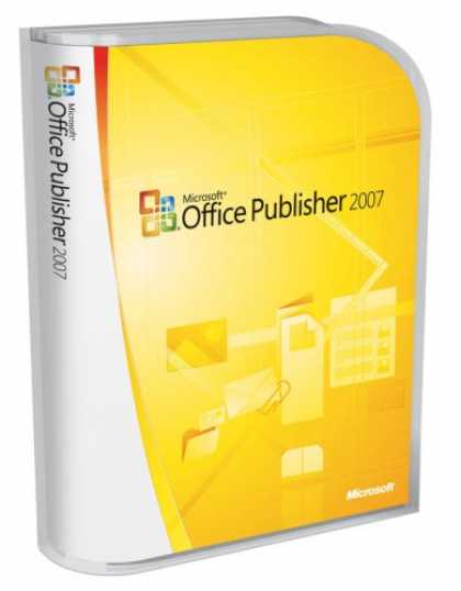 Bestselling Software (2008) - Microsoft Publisher 2007 Version Upgrade
