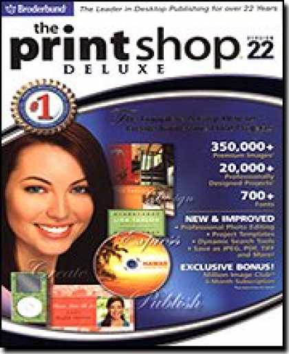 Bestselling Software (2008) - The Print Shop 22 Deluxe [OLD VERSION]