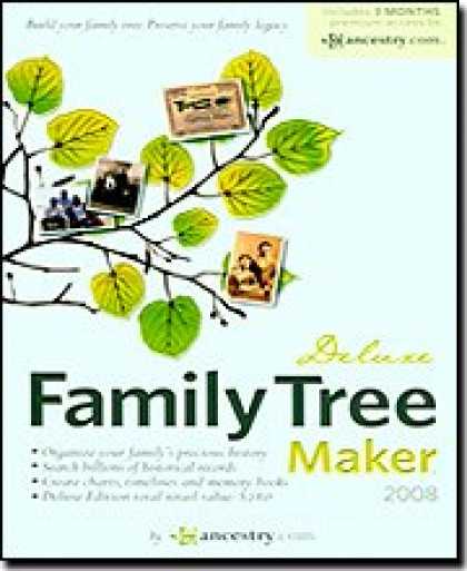 Bestselling Software (2008) - Family Tree Maker 2008 Deluxe [OLD VERSION]