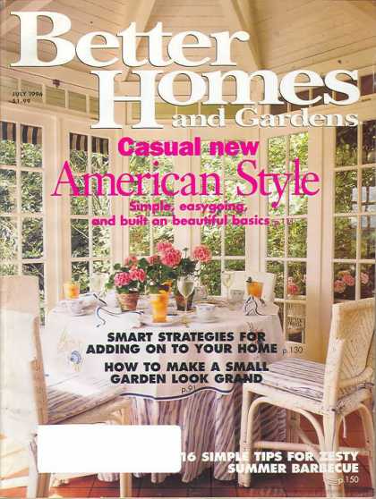 Better Homes and gardens - July 1996