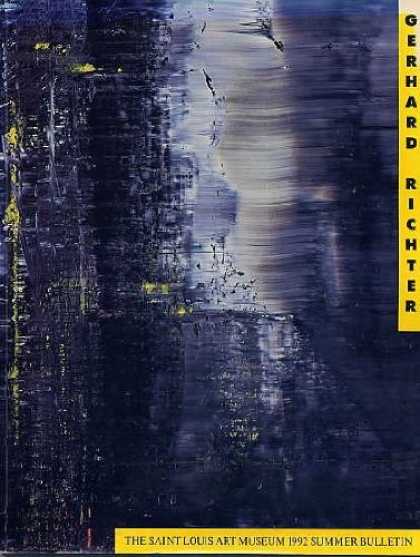 Books About Art - Gerhard Richter. Paintings, Prints and Photographs in the Collections of the St.