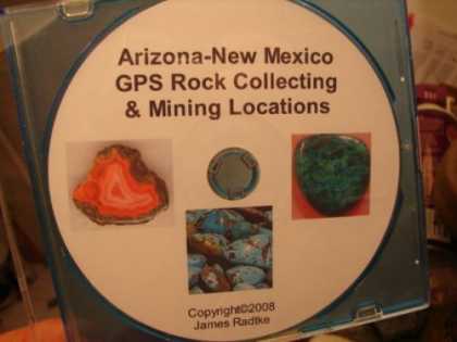 Books About Collecting - Arizona New Mexico GPS Rock Collecting Mining Locations By James Radtke