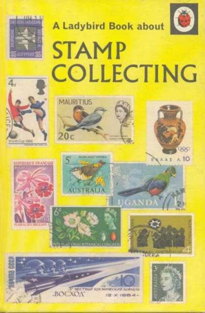 Books About Collecting - Stamp Collecting (A Ladybird book series 634)