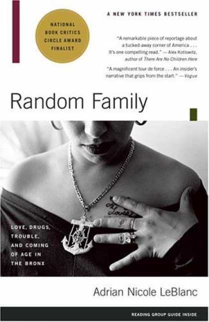 Books About Love - Random Family: Love, Drugs, Trouble, and Coming of Age in the Bronx