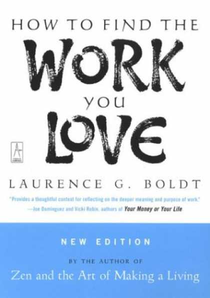 Books About Love - How to Find the Work You Love