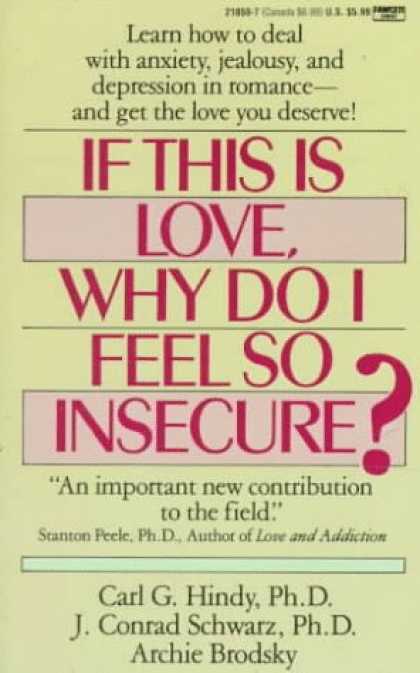 Books About Love - If This Is Love Why Do I Feel So Insecure?