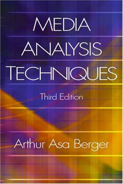 Books About Media - Media Analysis Techniques