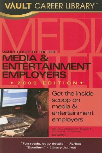 Books About Media - Vault Guide to the Top Media & Entertainment Employers (Vault Career Library)