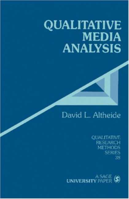 Books About Media - Qualitative Media Analysis (Qualitative Research Methods)