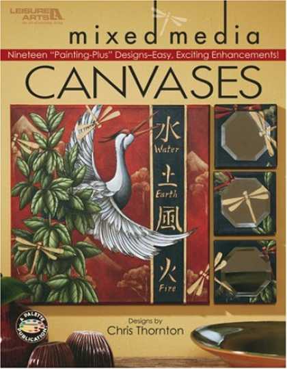 Books About Media - Mixed Media Canvases (Leisure Arts #22626)