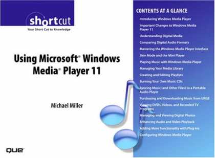 Books About Media - Using Microsoft Windows Media Player 11