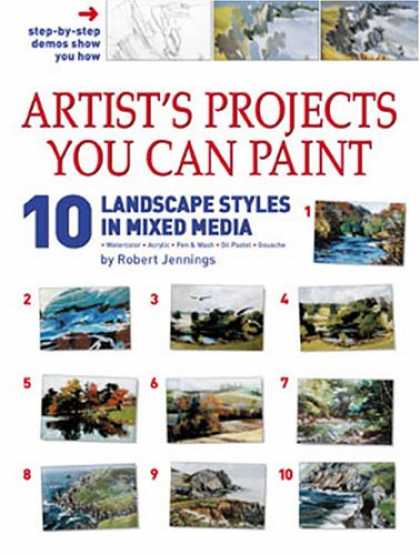 Books About Media - Artistâ€™s Projects You Can Paint - 10 Landscape Styles in Mixed Media (Art