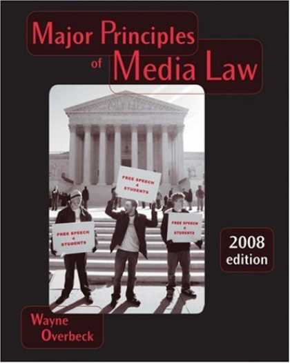 Books About Media - Major Principles of Media Law, 2008 Edition