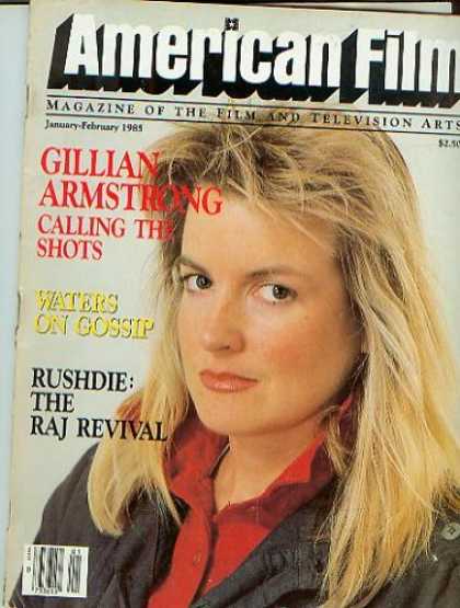 Books About Movies - American Film Magazine January-February 1985 Gillian Armstrong (Vol. X, No. 4)