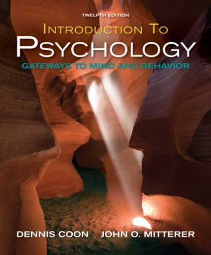 Books About Psychology - Introduction to Psychology: Gateways to Mind and Behavior with Concept Maps and