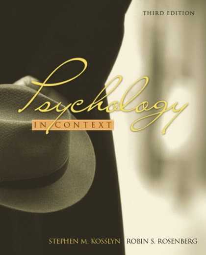 Books About Psychology - Psychology in Context (3rd Edition) (MyPsychLab Series)