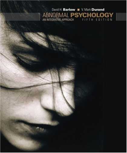 Books About Psychology - Abnormal Psychology: An Integrative Approach (with Abnormal Psych Live CD-ROM)