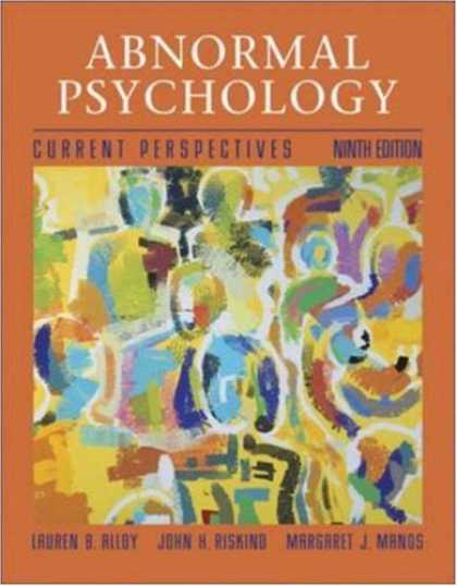 Books About Psychology - Abnormal Psychology with MindMAP Plus CD-ROM and PowerWeb