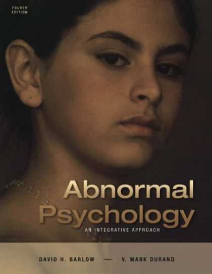 Books About Psychology - Abnormal Psychology: An Integrative Approach (with CD-ROM and InfoTracÂ®)
