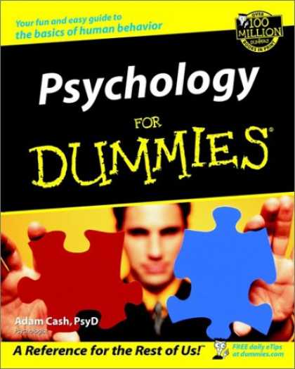 Books About Psychology - Psychology for Dummies