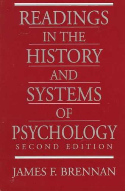 Books About Psychology - Readings in the History and Systems of Psychology (2nd Edition) (MySearchLab Ser