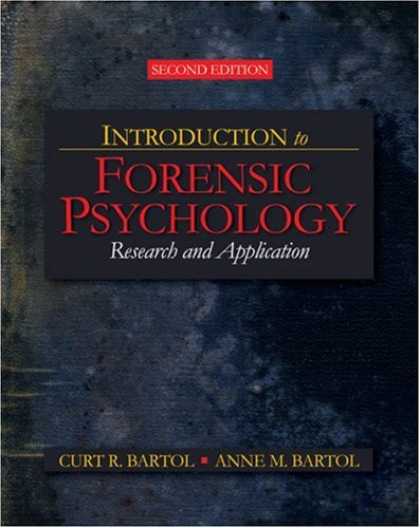 Books About Psychology - Introduction to Forensic Psychology: Research and Application