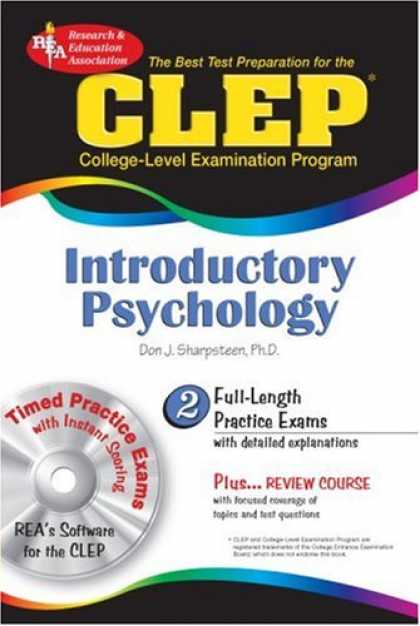 Books About Psychology - CLEP Introductory Psychology (REA) - The Best Test Prep for the CLEP (Test Preps