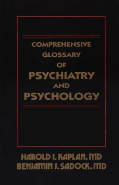 Books About Psychology - Comprehensive Glossary of Psychiatry and Psychology