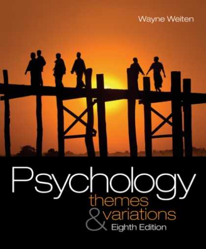 Books About Psychology - Psychology: Themes and Variations (with Concept Charts)