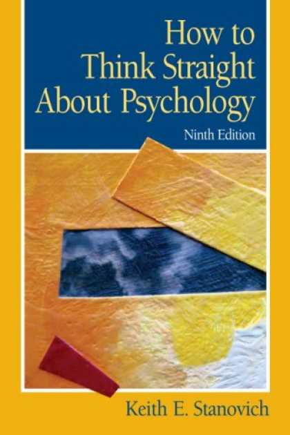 Books About Psychology - How To Think Straight About Psychology (9th Edition)