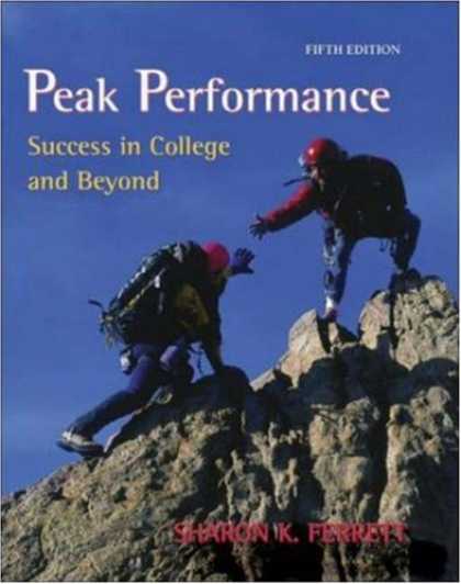 Books About Success - Peak Performance: Success in College and Beyond with online access card