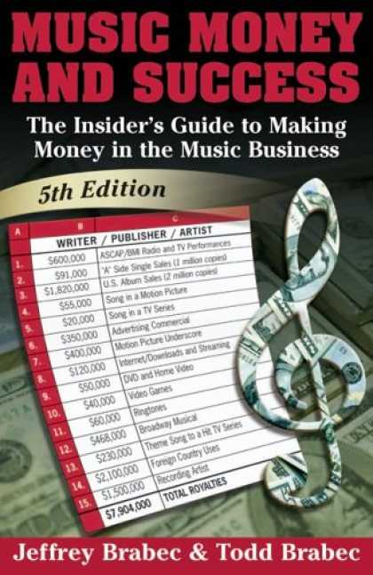 Books About Success - Music, Money and Success: The Insider's Guide to Making Money in the Music Indus