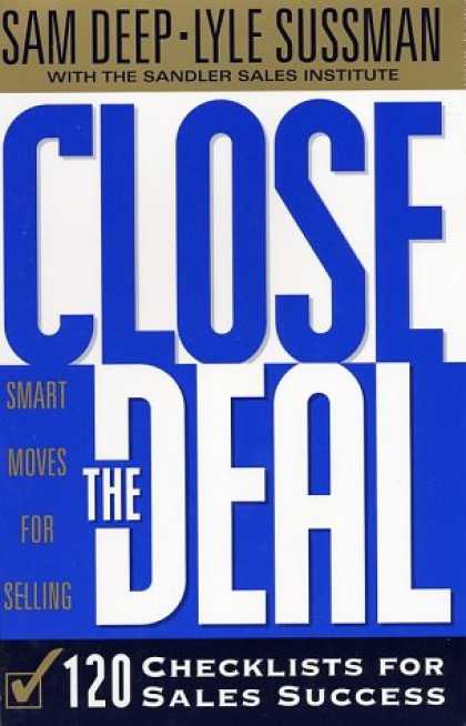 Books About Success - Close the Deal: 120 Checklists for Sales Success