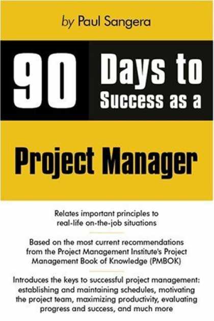 Books About Success - 90 Days to Success as a Project Manager