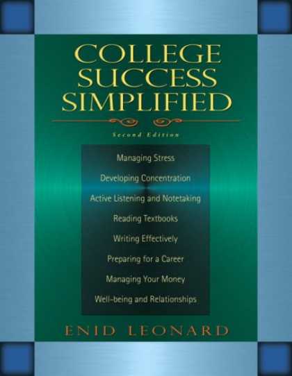 Books About Success - College Success Simplified (2nd Edition) (Pearson English Value Textbook Series)