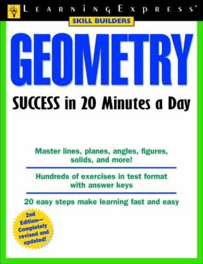 Books About Success - Geometry Success in 20 Minutes a Day, 2nd Edition (Skill Builders)