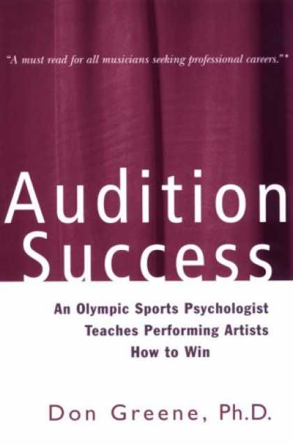 Books About Success - Audition Success (A theatre arts book)
